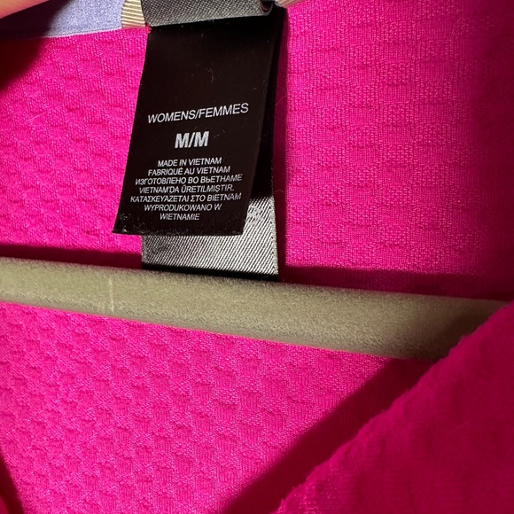 ❄️ North Face HOT PINK 🩷 cozy zip up jacket size Medium - Picture 4 of 9